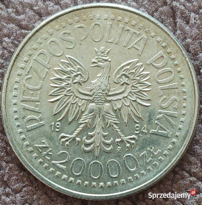 20000 75 lat Związku Inwalidów Wojennych RP 1994 wielkopolskie