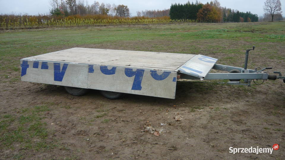 Przyczepka dwuosiowa przyczepa laweta 310x190