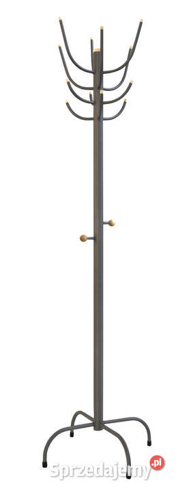 Stabilny wieszak do płaszczy stojący przedpokój 37cm Poznań sprzedam