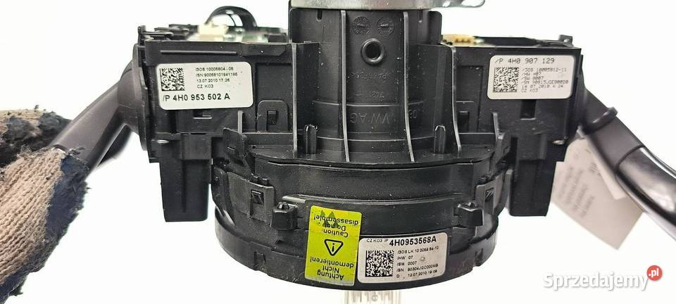 PRZEŁĄCZNIK ZESPOLONY AUDI A8 D4 4H0953568A kujawsko-pomorskie Lipno sprzedam