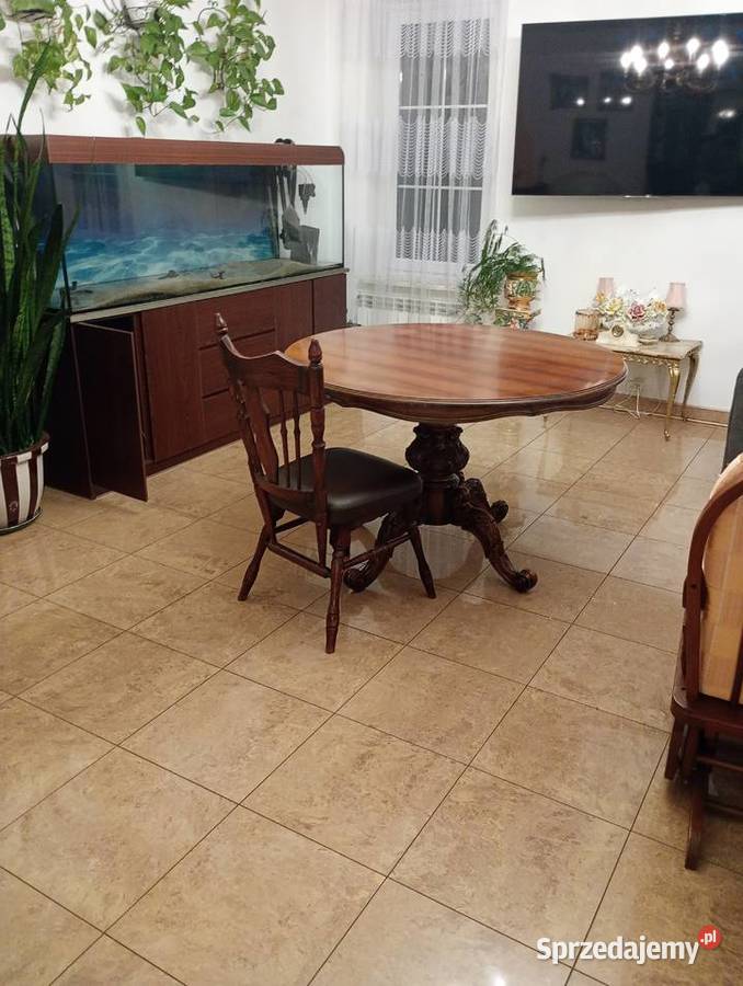 Okrągły stół z 4 krzesłami mazowieckie Warszawa