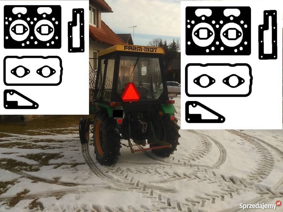 Farm Mot 250D zestaw uszczelek głowicy Farmot nieuszkodzony Gdańsk
