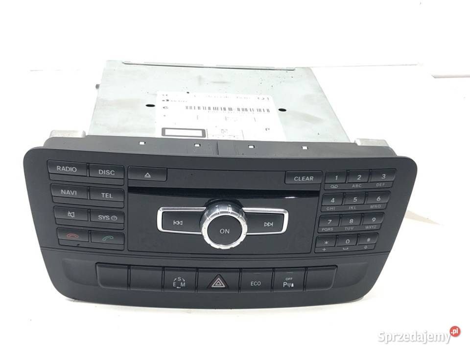 RADIO MERCEDES W246 A2469000012 1118 ODTWARZACZ