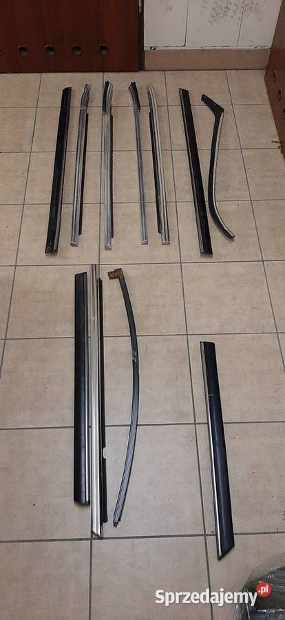 Listwy boczne chromowe anodowane aluminium bmw listwy boczne