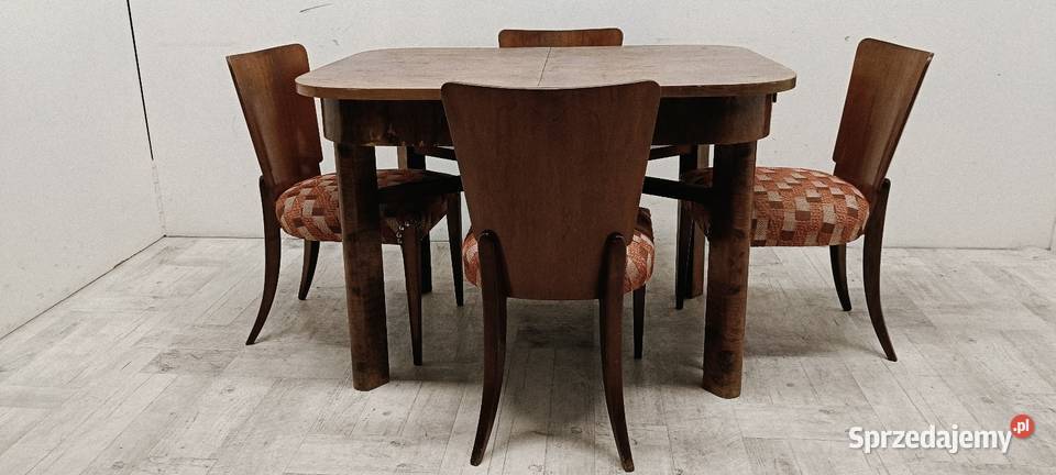 stół Halabala orzech rozkładany prostokątny Radomsko