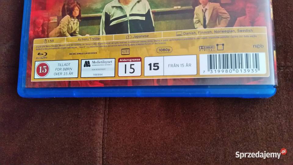 Film BATTLE ROYALE 20002012 Bluray Disc 1 płyta lubelskie