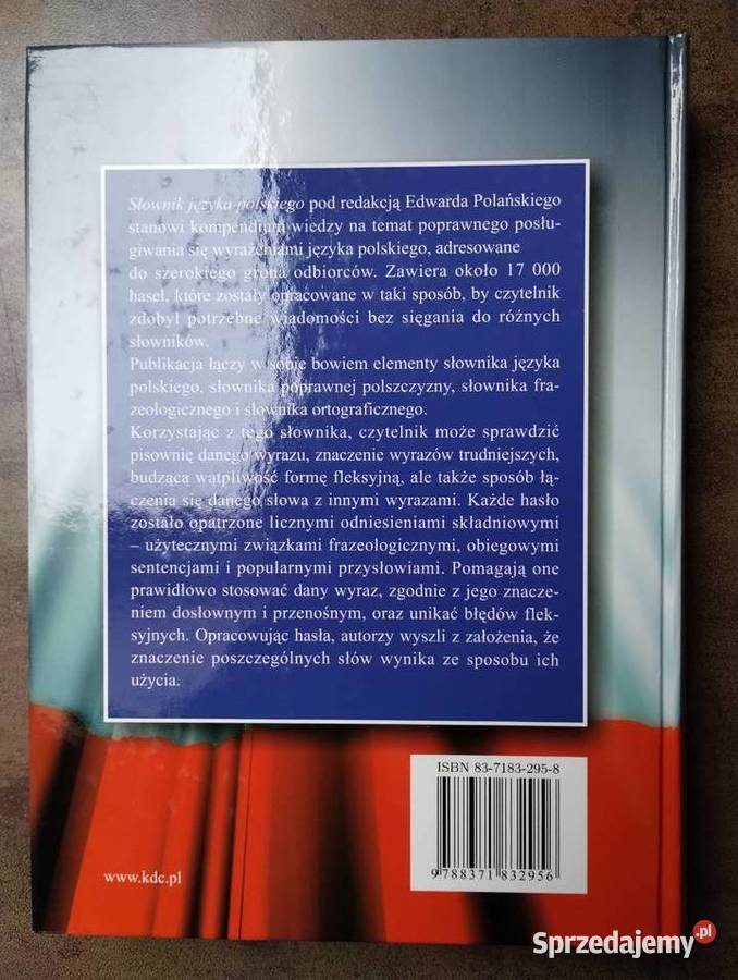 Słownik języka polskiego Nowak Szopa Polański warmińsko-mazurskie Giżycko