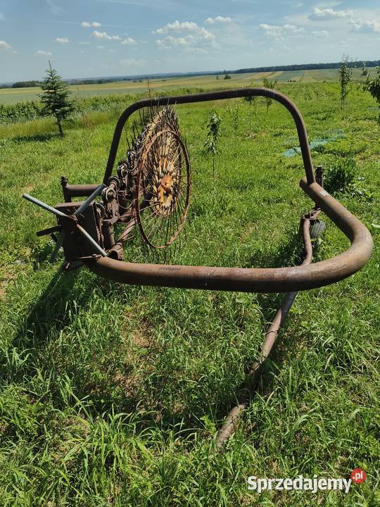 zgrabiarka przetrząsarka do siana 7gwiazdowa Abramów