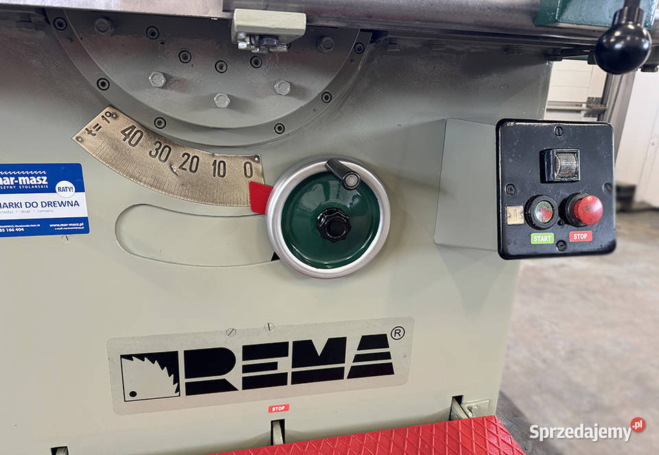 Piła tarczowa z wózkiem pilarka REMA DMLA35 Sierakowska Huta sprzedam