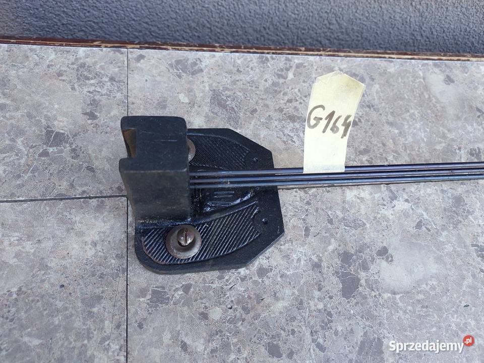 G164 Gong starego zegara ściennego 3 trzy struny Antyki Tczew