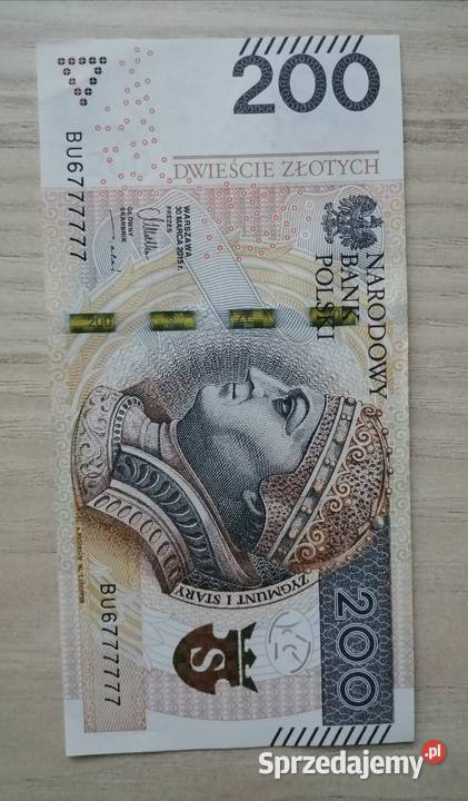 Banknoty SOLID prawie Mega Ciekawe Numery