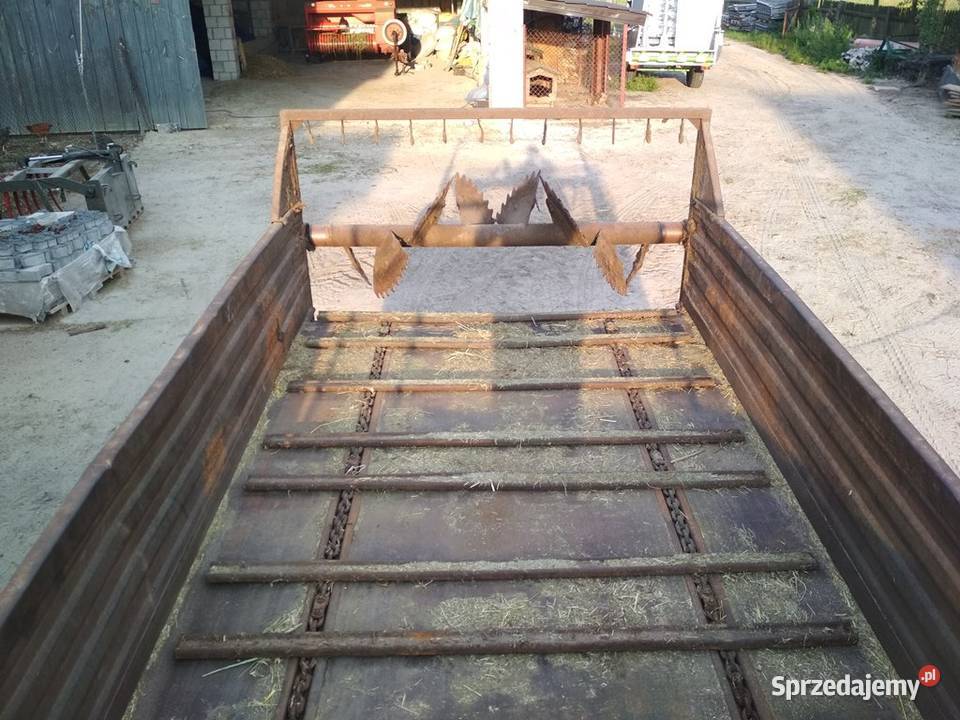 ROZRZUTNIK obornika jednoosiowy 35t POLSKI Hodowla zwierząt Hodowla zwierząt Jedlińsk