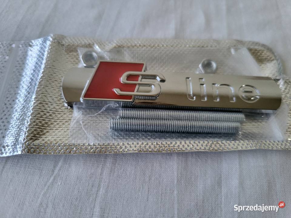 LogoZnaczekemblemat grilla przedniego Audi SLine Gliwice sprzedam