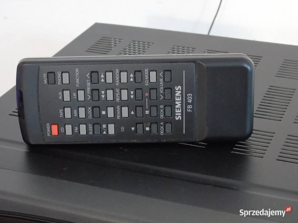 Amplituner Siemens RS283 pilot mocny 150 wat i Jasło sprzedam