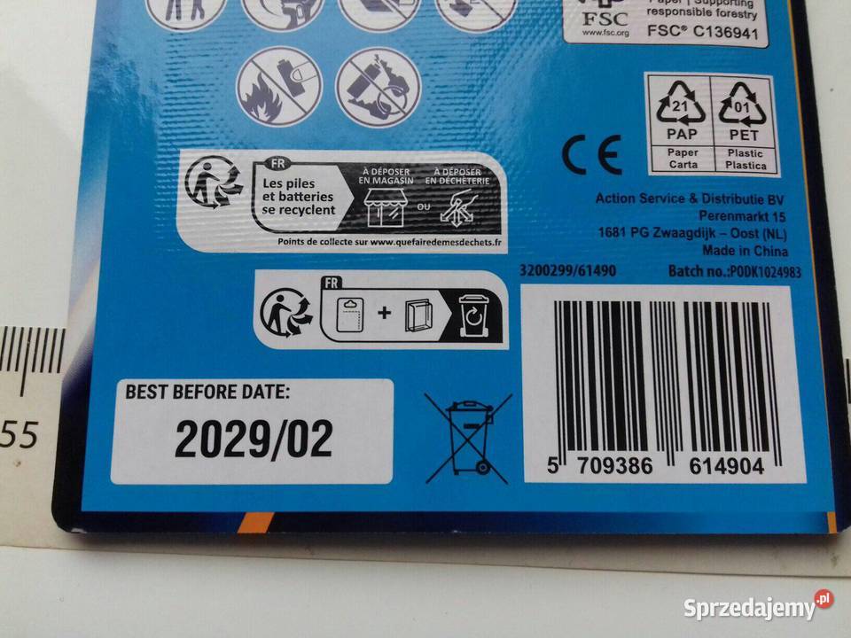 Bateria pastylkowa CR2032 AForce Lithium 3V