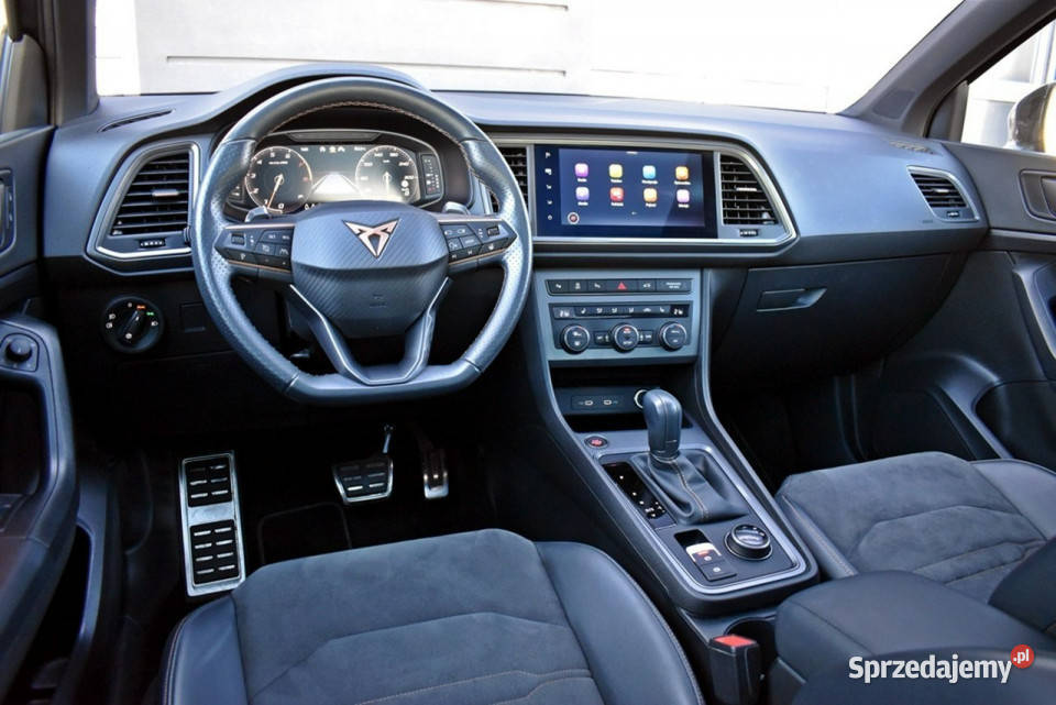 Cupra Ateca Bezwypadkowy Salon Polska Serwis ASO ogranicznik prędkości