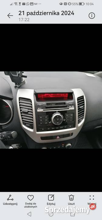 KIA Venga Rej 2017 Salon 14 pierwszy właściciel Venga warmińsko-mazurskie