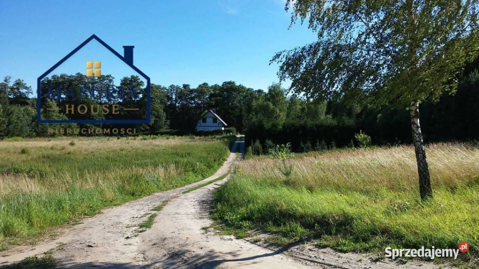 Działka rekreacyjna jeziorem Trupel