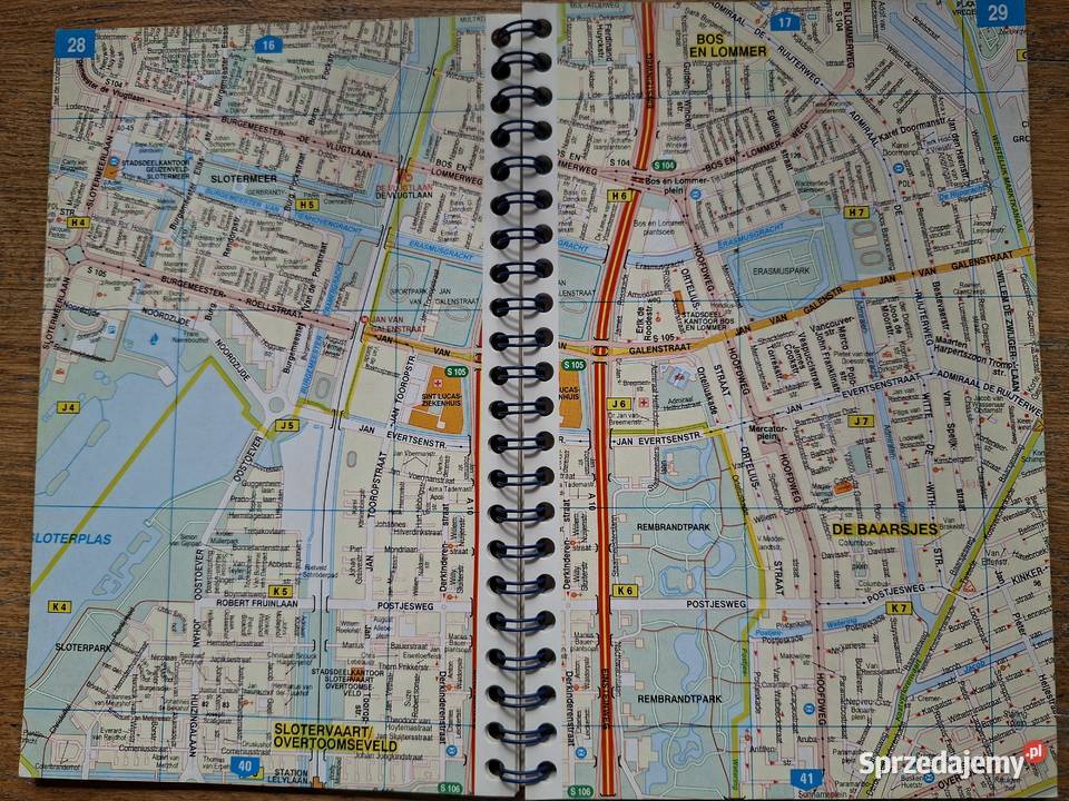 Amsterdam Michelin 1 15 000 wyd w 6 językach małopolskie