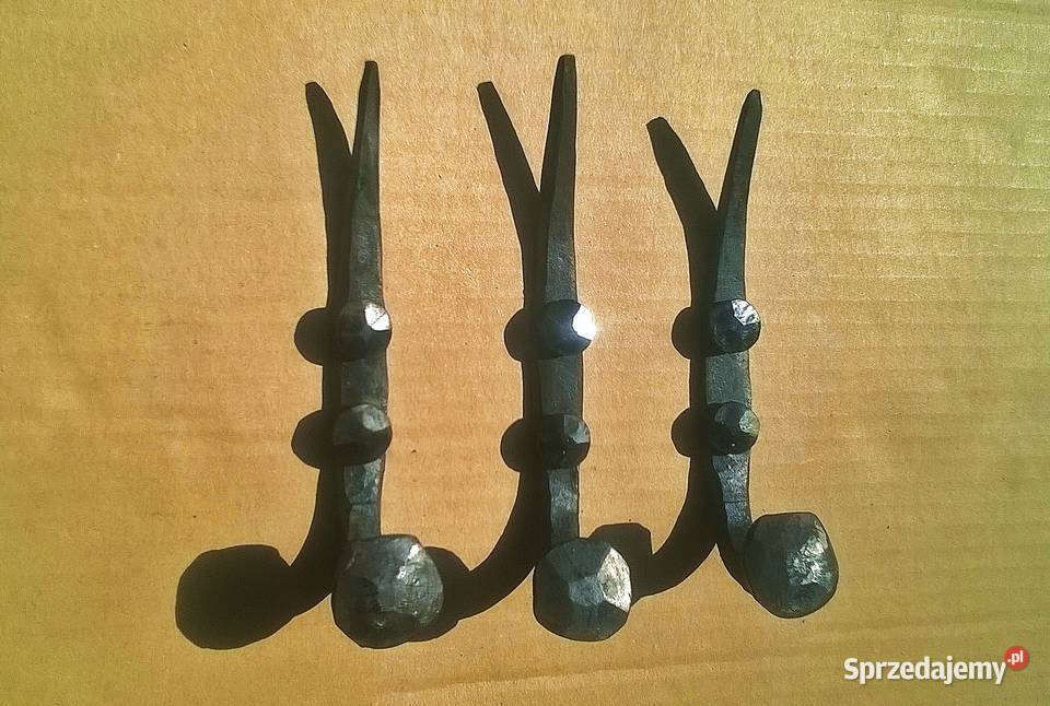 Wieszak ubraniowy kuty metaloplastyka inny kolor pomorskie Słupsk