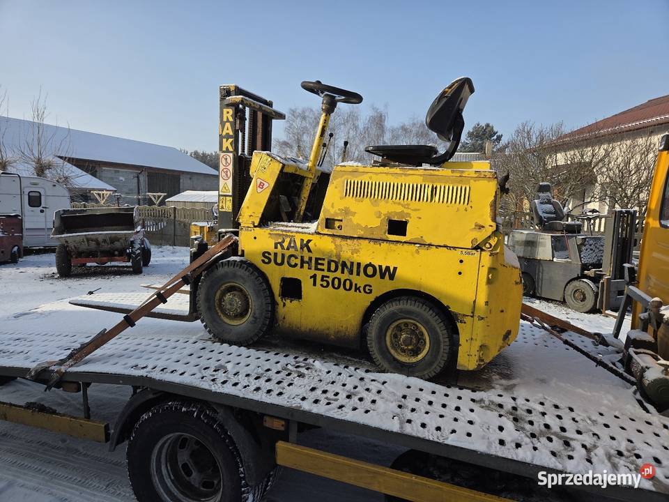 Wózek widłowy Rak Suchedniów ursus c330 Złoczew Ciągniki