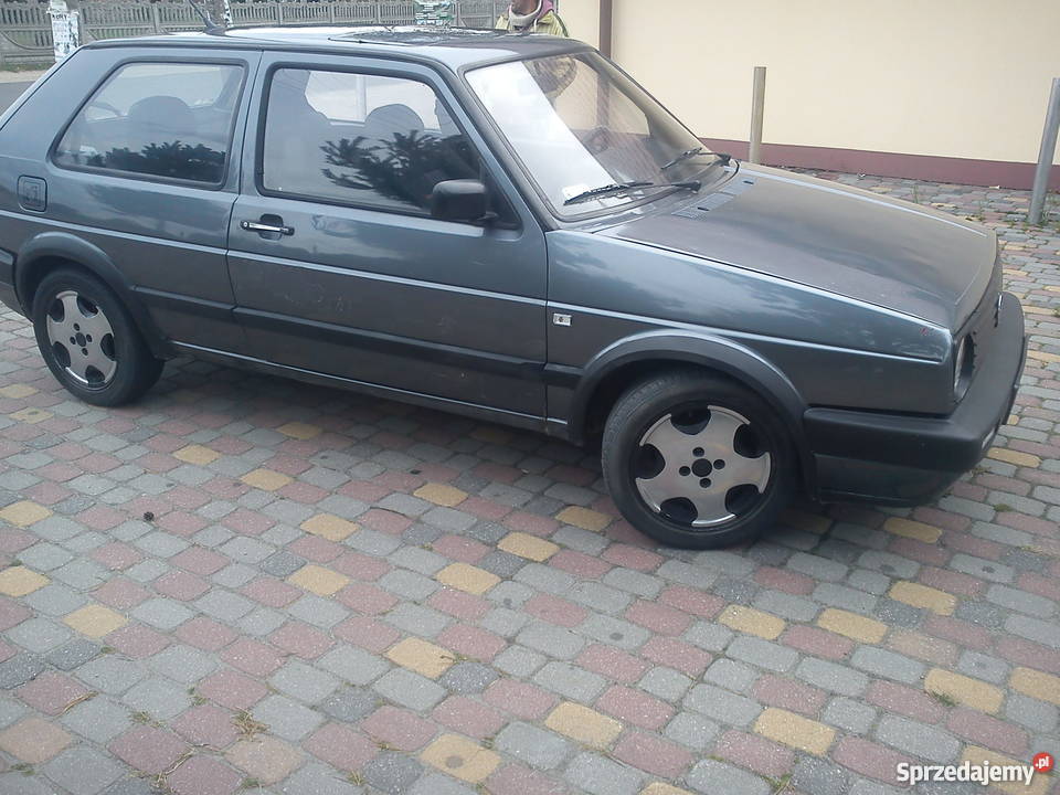 VW Golf II doinwestowany aluminiowe felgi kujawsko-pomorskie Stary Kobrzyniec