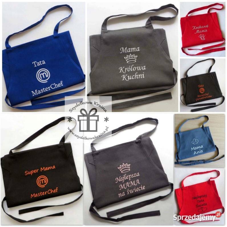 Prezent na Dzień Chłopaka fartuch kuchenny z Toruń
