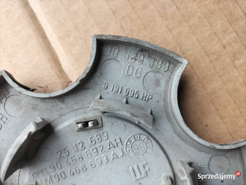KOŁPAK KAPSEL DEKIELEK OPEL 2512689 90539447 osobowe lubelskie Kamień-Kolonia sprzedam