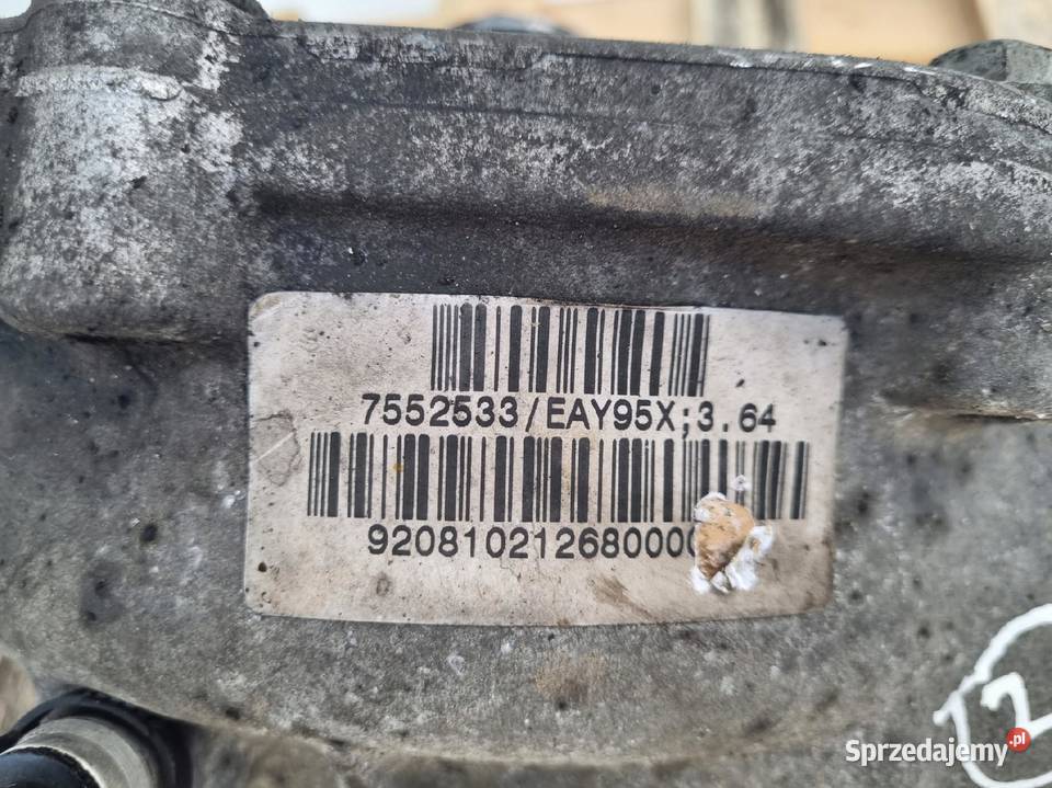 BMW X5 E70 30 D PRZEDNI MOST dyferencjał PRZÓD osobowe Rudka