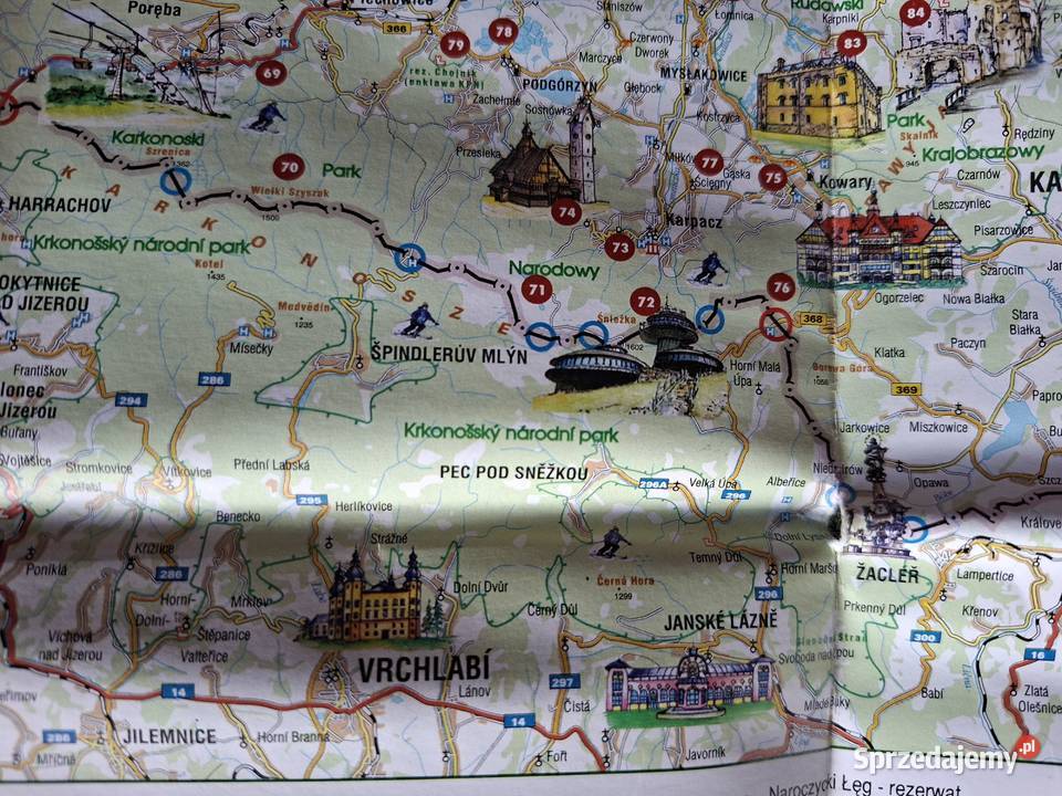 Dolny Śląsk atrakcje turystyczne 1275 000 Lower Rok wydania 2006 małopolskie Kraków