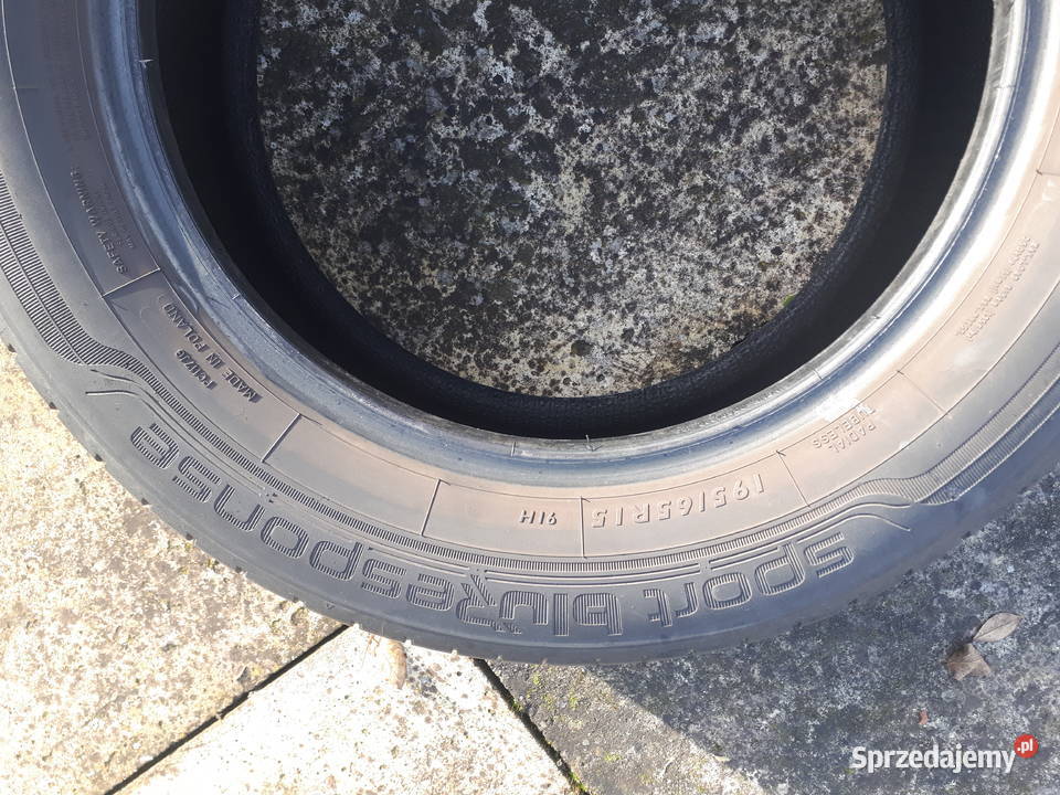 Dunlop Sport bluRsponse 195 65 R15 4 letnie Samochodowe