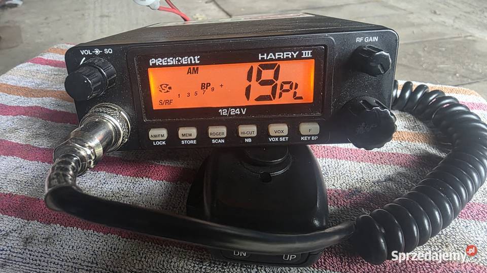 Cb radio President Harry III ASC Vox 1224 lubelskie Wola Uhruska