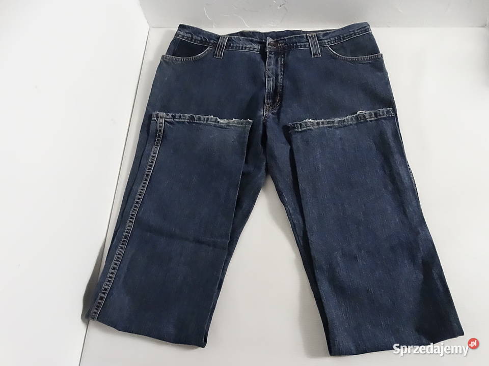 Męskie Jeansy Wrangler Klasyczny Krój Vintage lubelskie