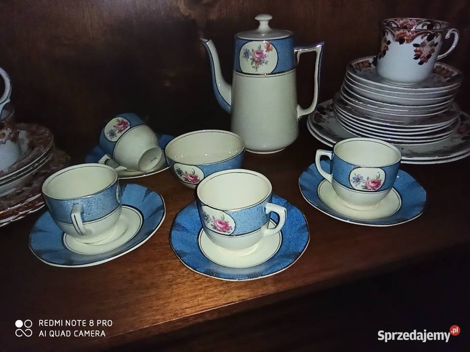 Dzbanuszek 4 filiżank i miseczka BARKER BROS LTD Porcelana i szkło Gdańsk