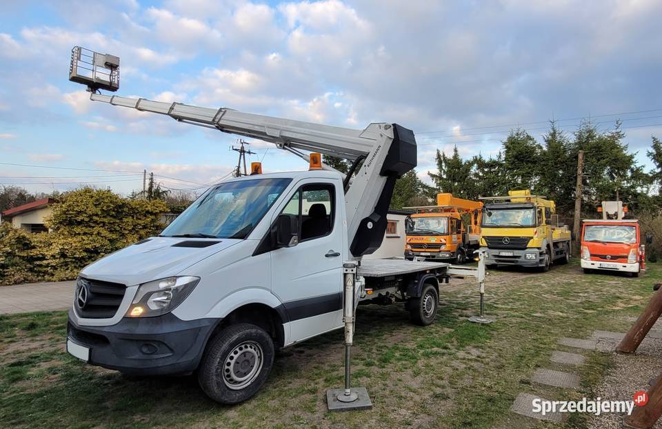 Podnośnik koszowy 27 m 35t Ruthmann TB 270 Łódź