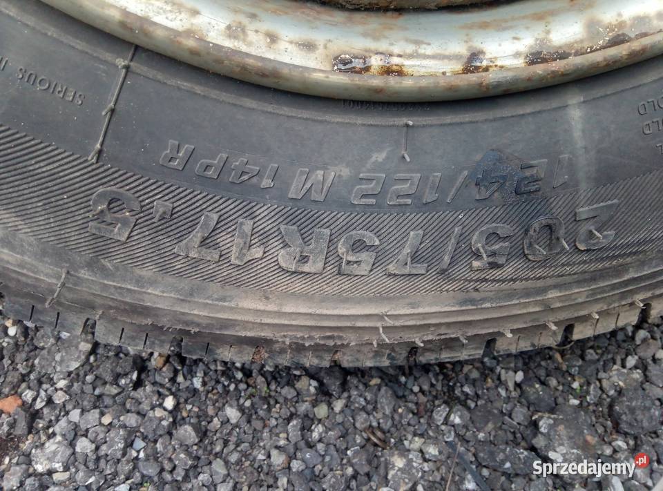 Mercedes Vario komplet Koła opony 4 Na tył 20575 Rzędowice