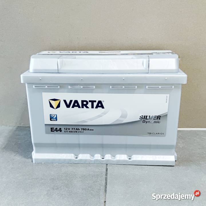 Akumulator Varta Silver Dynamic E44 77Ah780A osobowe Włocławek