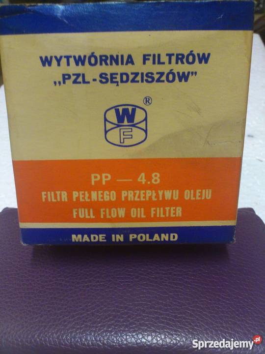 Filtr oleju PP 4.8 CITROEN;FIAT DUCATO;PEUGEOT Gdynia