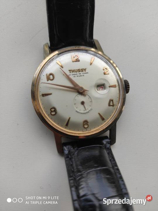 Szwajcarski unikatowy THUSSY jedyny w Polsce Lublin