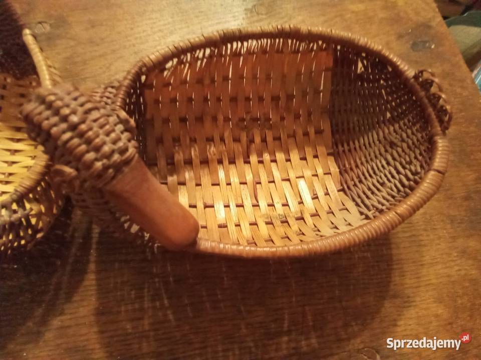 3 kaczki ręcznie robione wiklinowe mała średnia mazowieckie Warszawa