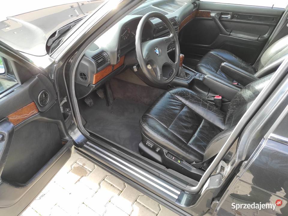 BMW E32 30 manual lpg benzyna+LPG Seria 7 Poznań