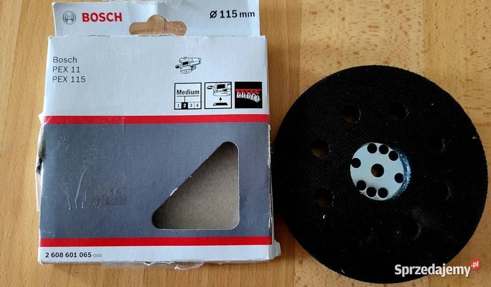 Talerz szlifierski Szlifierka BOSCH PEX11 PEX115 Szczerbice
