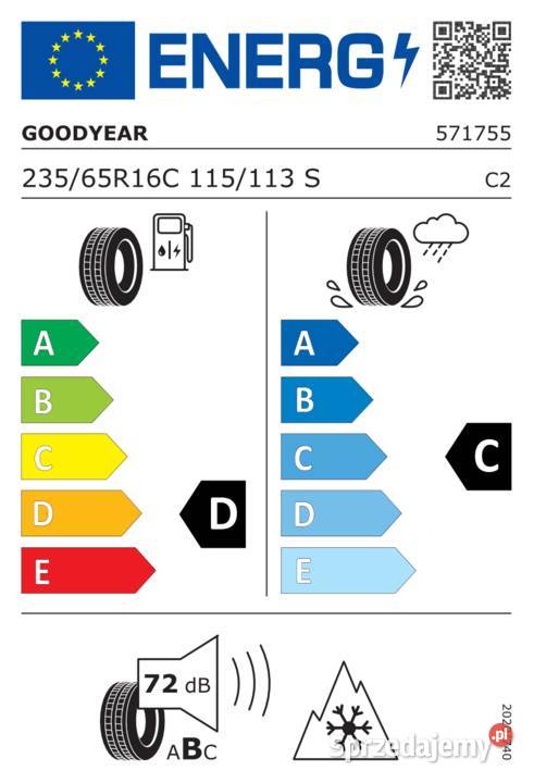 Opony Zimowe Good Year Cargo Ultra Grip 2356516C Łękińsko