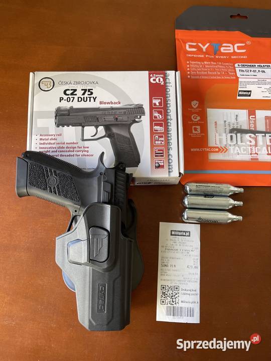 Wiatrówka CZ 75 blow backkabura Cytacnaboje Nowa Warszawa