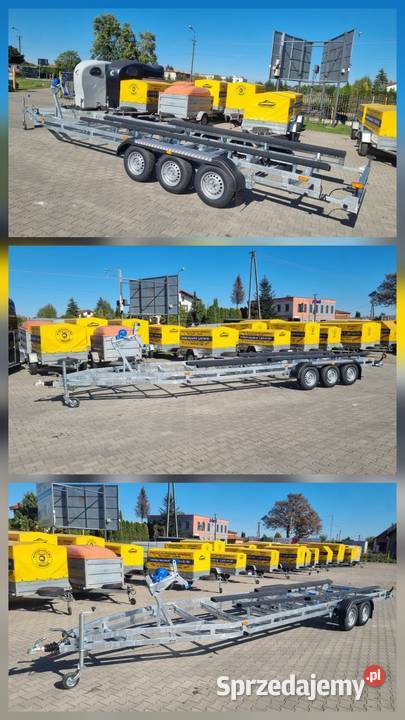 Przyczepa podłodziowa do łodzi 75m DMC 8001800 Lesznowola