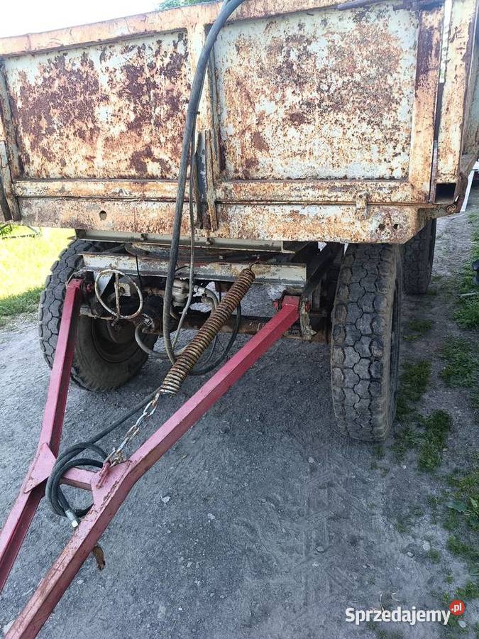 Przyczepa wywrotka D 723 Piotrków Drugi