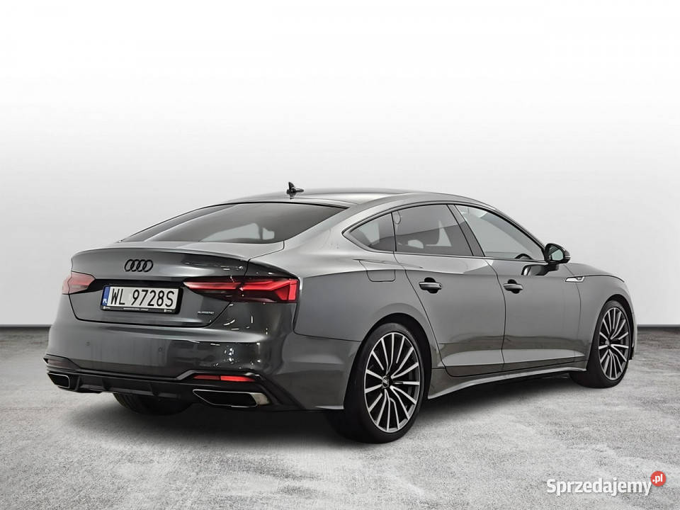 Audi A5 Sportback 45 TFSI mHEV Quattro S Line S napęd 4x4 mazowieckie Warszawa
