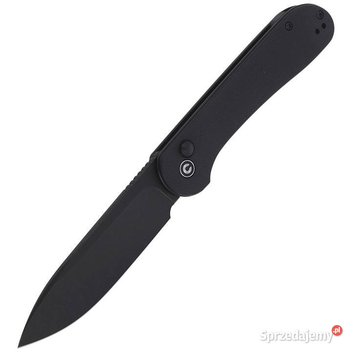 Nóż składany CIVIVI Button Lock Elementum Black mazowieckie Warszawa