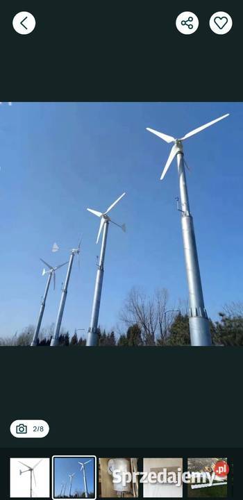 Wiatrak Elektrownia wiatrowa 10 KW Kontroler