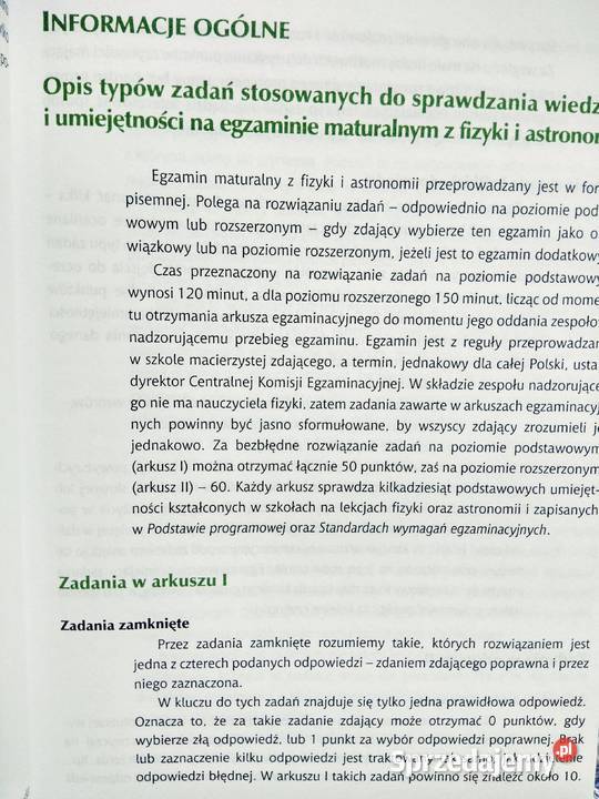 Fizyka omega Antykwariat Warszawa